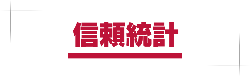 お客様信頼統計